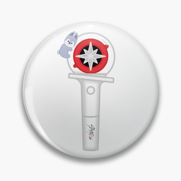 Item preview, Stray Kids Lightstick Nachimbong (나침봉) - SKZOO Wolf Chan deco doll hug designed and sold by 0627june.