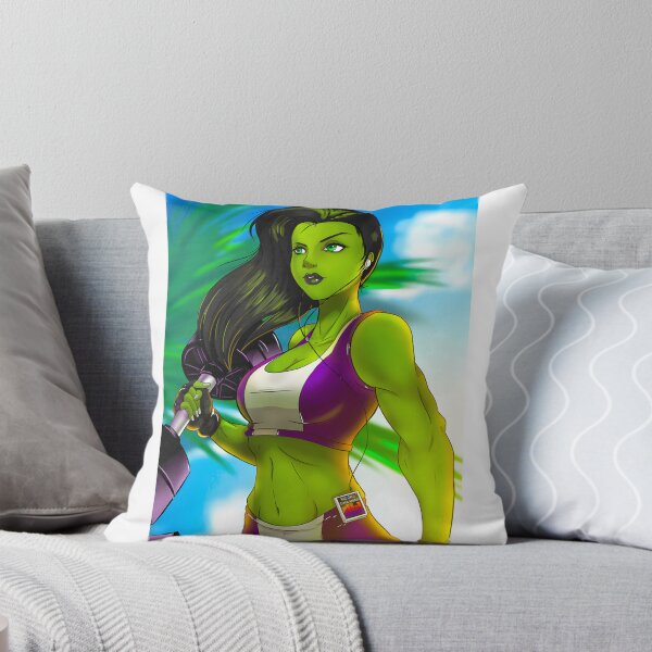 Item preview, Green Strong Female Superhero Inspired Design designed and sold by wordonmyapparel.