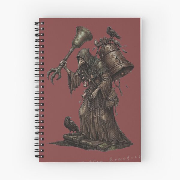 Item preview, The Bell-Tower Hermit designed and sold by Ashen Threads Studio.