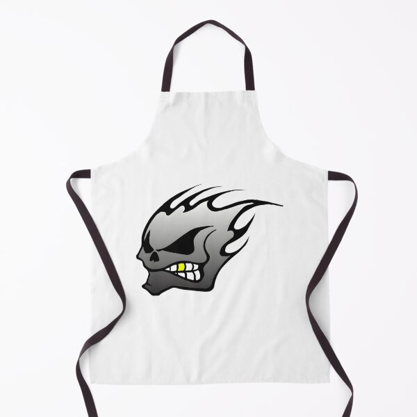 Item preview, Skull Head with Golden Tooth Artistic Illustration designed and sold by zanahoricida.
