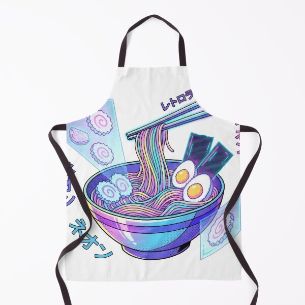 Item preview, Futuristic Retro Ramen Cyberpunk Hologram Art designed and sold by Rahat3344.
