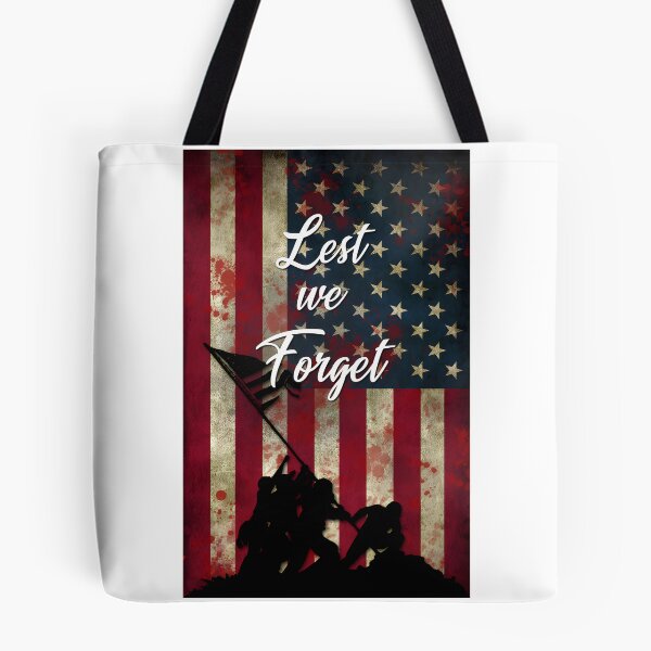 Item preview, Lest We Forget Raising the Flag on Iwo Jima Memorial Illustration designed and sold by zanahoricida.