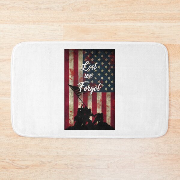 Item preview, Lest We Forget Raising the Flag on Iwo Jima Memorial Illustration designed and sold by zanahoricida.
