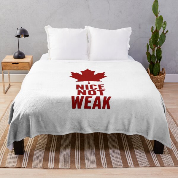 Item preview, Canada - Nice, Not Weak designed and sold by Flowercita.