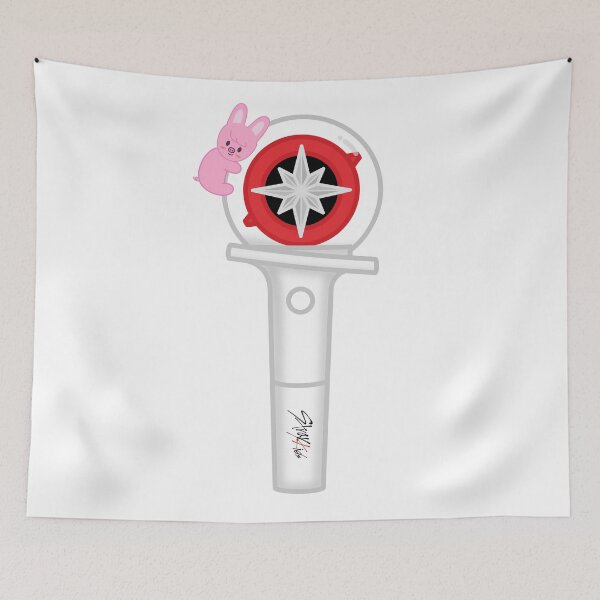 Item preview, Stray Kids Lightstick Nachimbong (나침봉) - SKZOO DWAEKKI deco doll hug designed and sold by 0627june.