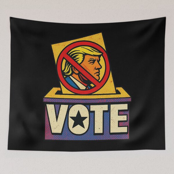 Item preview, Vote Trump Out – Anti Trump Election Protest designed and sold by TEEJAMBOREE.