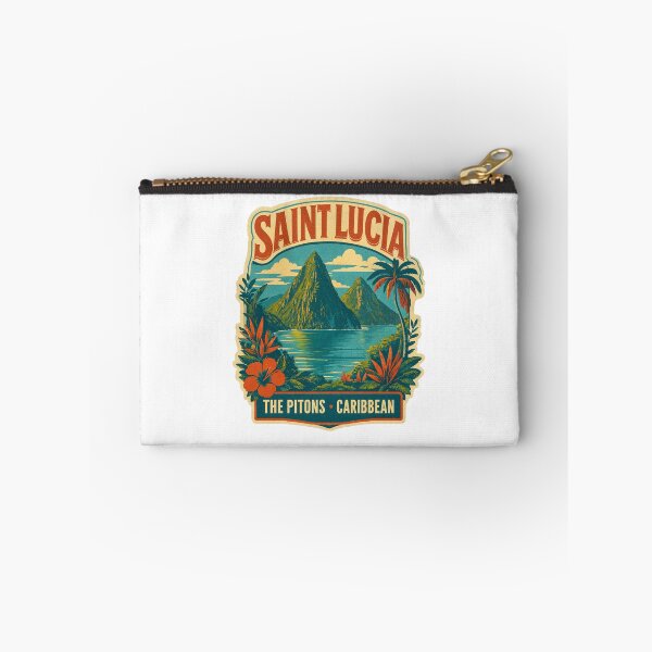 Item preview, Santa Lucía Los Pitones Viajes al Caribe de época designed and sold by JIGUWORLD.