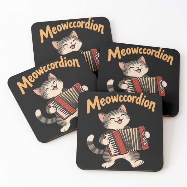 Item preview, Meowccordion designed and sold by Konvero.