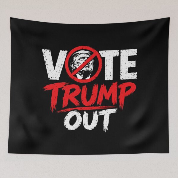 Item preview, Vote Trump Out – Anti Trump Election Protest designed and sold by TEEJAMBOREE.
