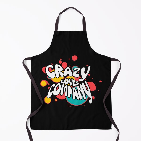Item preview, Crazy Loves Company Retro Bubble Typography designed and sold by FaeryNuff.
