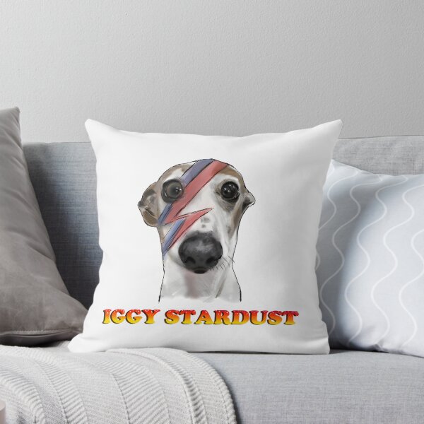 Item preview, Italian Greyhound Inspired by David Bowie Ziggy Stardust Art designed and sold by IseeRobots.