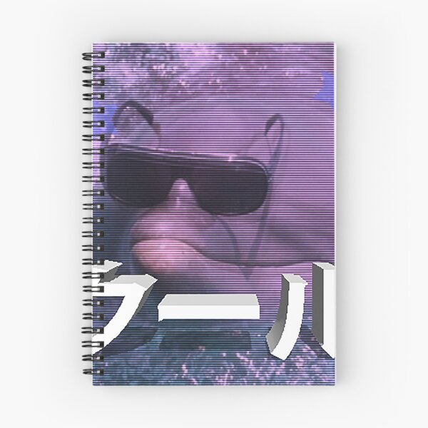 Item preview, Cool Dolphin with Sunglasses vaporwave designed and sold by dumbvaporwave.