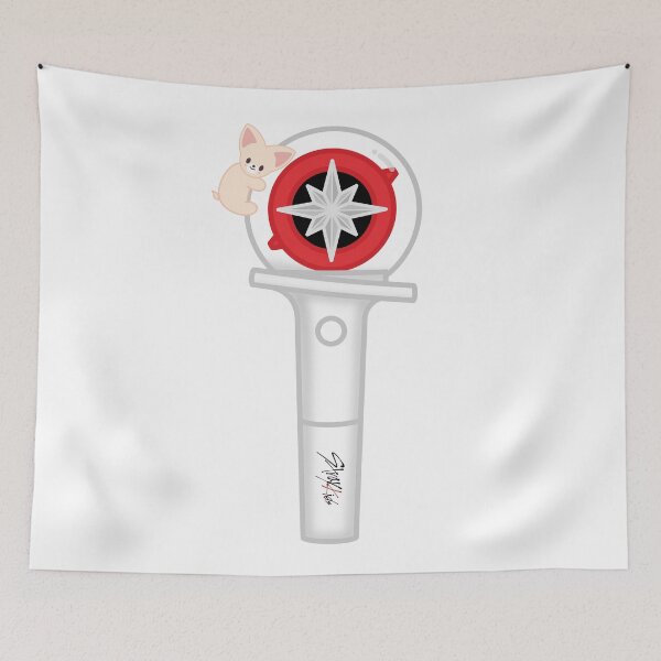 Item preview, Stray Kids Lightstick Nachimbong (나침봉) - SKZOO FoxI.Ny deco doll hug designed and sold by 0627june.