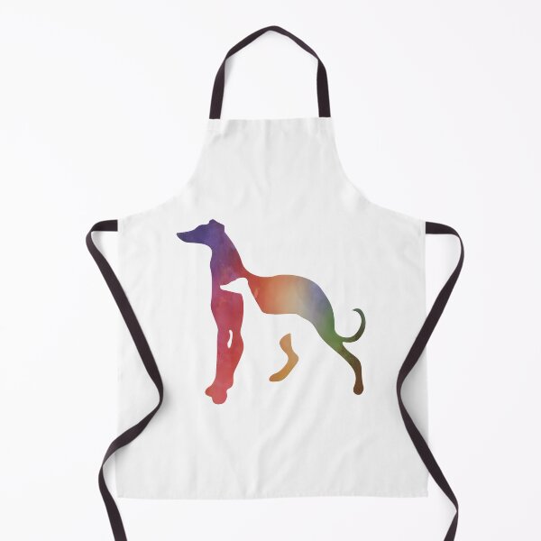 Item preview, Italian Greyhound Rainbow Watercolor Optical Illusion Artwork designed and sold by IseeRobots.