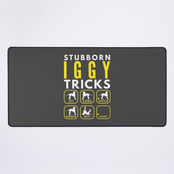 Item preview, Stubborn Iggy Tricks - Fun and Effective Dog Training Tips for Your Iggy Dog designed and sold by IseeRobots.