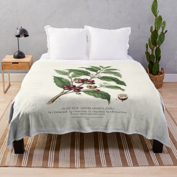 Item preview, Vintage Coffea Arabica Botanical Print Illustration designed and sold by Rahat3344.