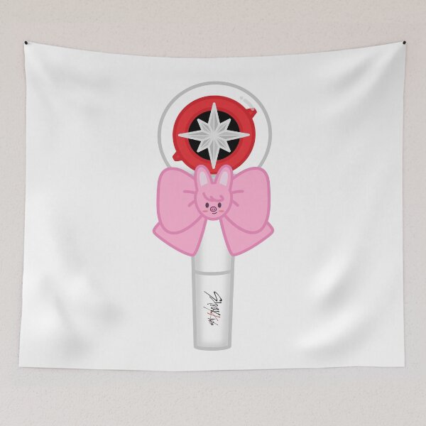 Item preview, Stray Kids Lightstick Nachimbong (나침봉) - SKZOO DWAEKKI  bow designed and sold by 0627june.
