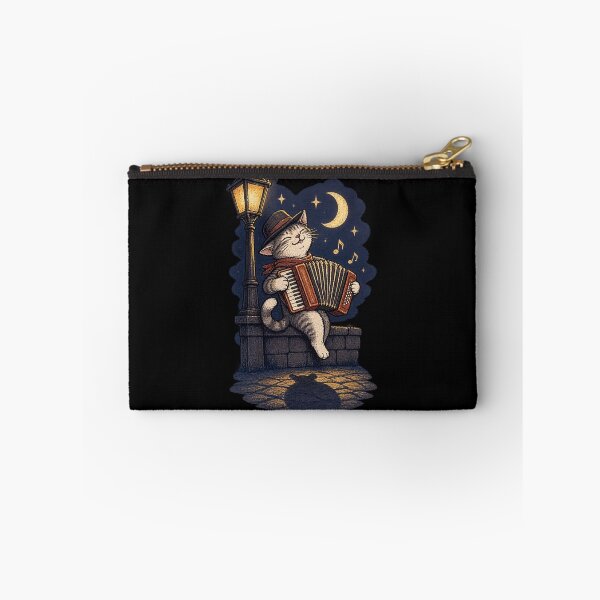 Item preview, Midnight Accordion Cat designed and sold by Konvero.