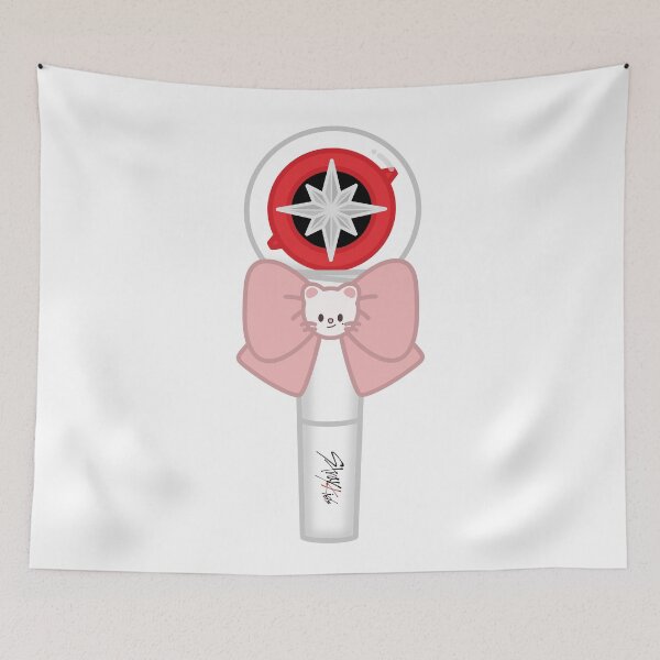 Item preview, Stray Kids Lightstick Nachimbong (나침봉) - SKZOO Jiniret bow designed and sold by 0627june.