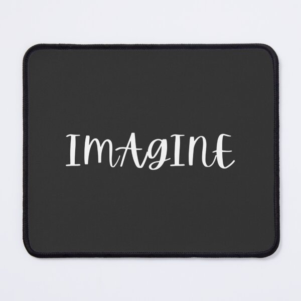 Item preview, Inspirational Imagine Print Design with White Lettering designed and sold by Di-Stefano-Art.