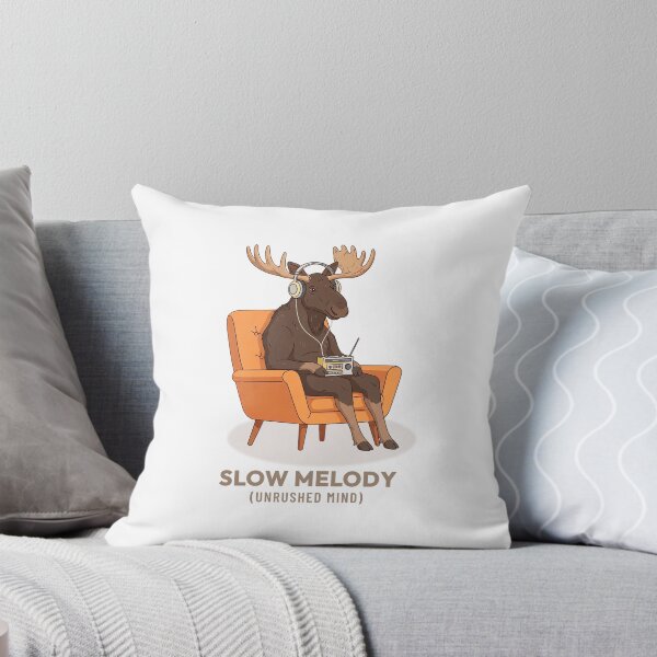 Item preview, Moose Listening to Cassette Walkman Retro Aesthetic designed and sold by COZY VINTAGE animal.