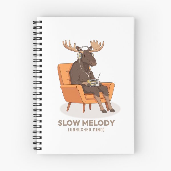 Item preview, Moose Listening to Cassette Walkman Retro Aesthetic designed and sold by COZY VINTAGE animal.