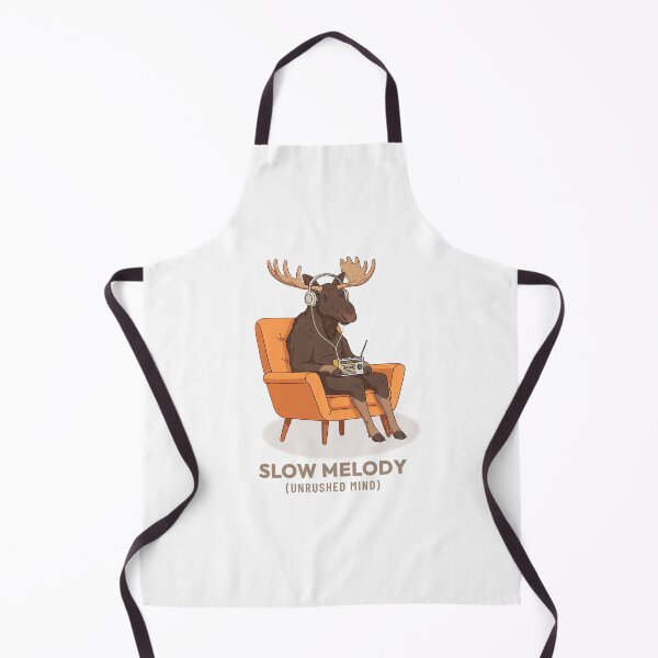 Item preview, Moose Listening to Cassette Walkman Retro Aesthetic designed and sold by COZY VINTAGE animal.