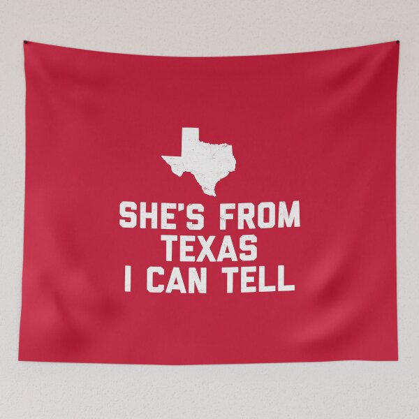 Item preview, She's From Texas I Can Tell Funny Texas Girl Country Western #1 designed and sold by SalahBlt.