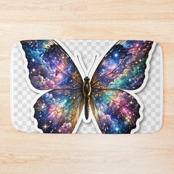 Item preview, Galaxy Butterfly Sticker - Cosmic Nebula Space Butterfly Aesthetic Art designed and sold by Sourcestores1.