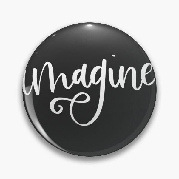 Item preview, Imagine Inspirational Typography Art with Creative Lettering Design designed and sold by Di-Stefano-Art.