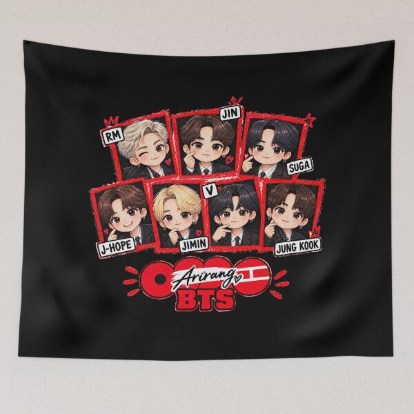 Item preview, BTS World Tour 2026, Bangtan ARMY Fan Gift, Arirang K-Pop Concert Shirt designed and sold by Kimheawon.