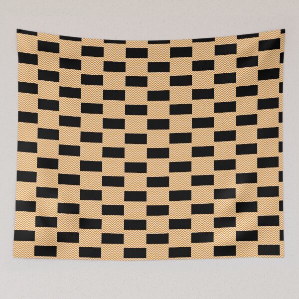 Item preview, Abstract Zig Zag Pattern Design with Bold Geometric Lines designed and sold by asilv bray.