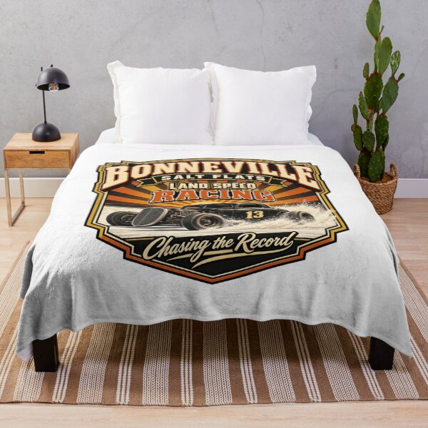 Item preview, Bonneville Salt Flats Vintage Racing Emblem designed and sold by Dresut.