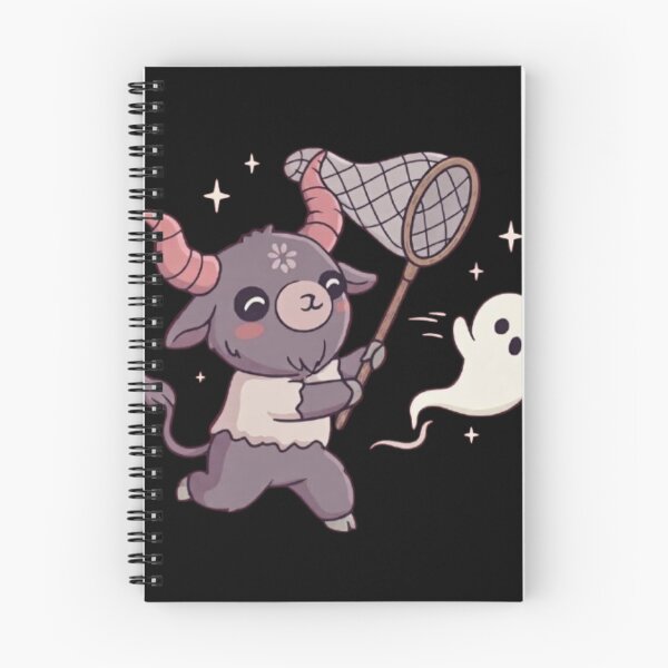 Item preview, Little Demon Hunting A Ghost designed and sold by Fictio ⭐​⭐​⭐​⭐​⭐​.