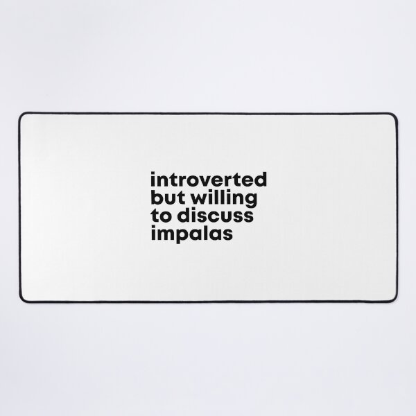 Item preview, Introverted Yet Ready to Talk About Impalas - Unique Animal Lover Design designed and sold by MidasMitty.
