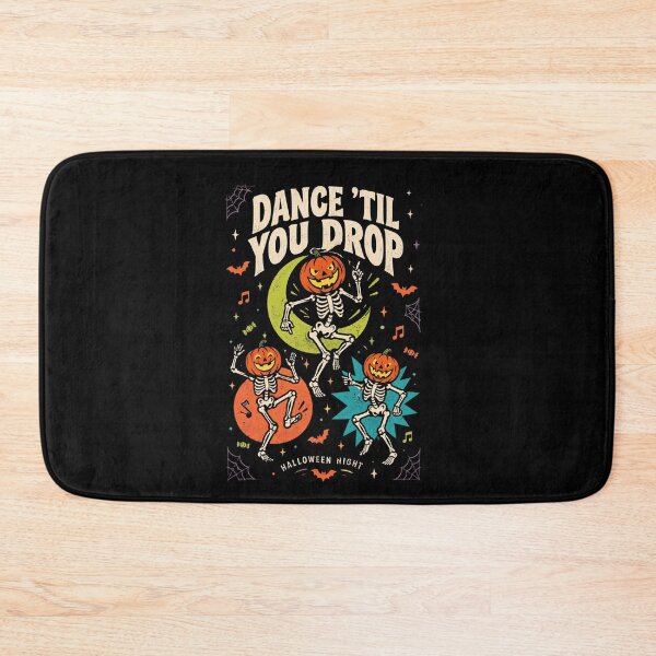 Item preview, Vintage Halloween Dancing Skeleton Pumpkin Party designed and sold by DariaOltes.