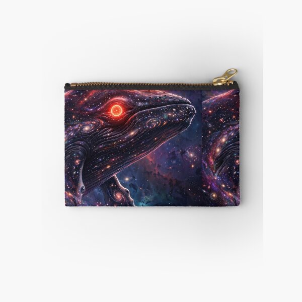 Item preview, Galaxy Whale God - Cosmic Red Sun Eclipse Celestial Space Whale Art designed and sold by Sourcestores1.