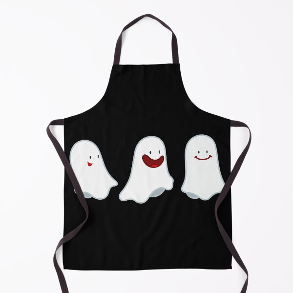 Item preview, Cute Smiling Ghosts Minimalist Halloween Pattern designed and sold by HÉRCULES VERSIANI.