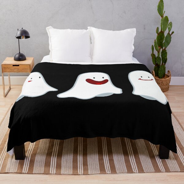 Item preview, Cute Smiling Ghosts Minimalist Halloween Pattern designed and sold by HÉRCULES VERSIANI.
