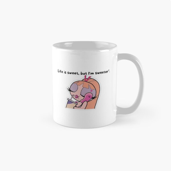 Item preview, Life is sweet but I am sweeter cute cartoon sticker aesthetic designed and sold by OumaAL.