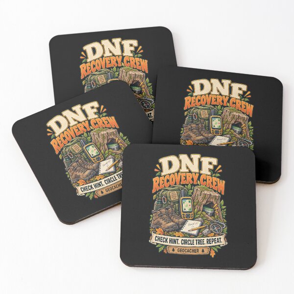 Item preview, DNF Recovery Crew - Funny Geocaching designed and sold by MOTIFOLK.