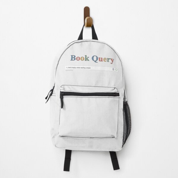Item preview, Book Query Reading Snacks - Funny Bookish Search Bar designed and sold by JustAsmahDesign.