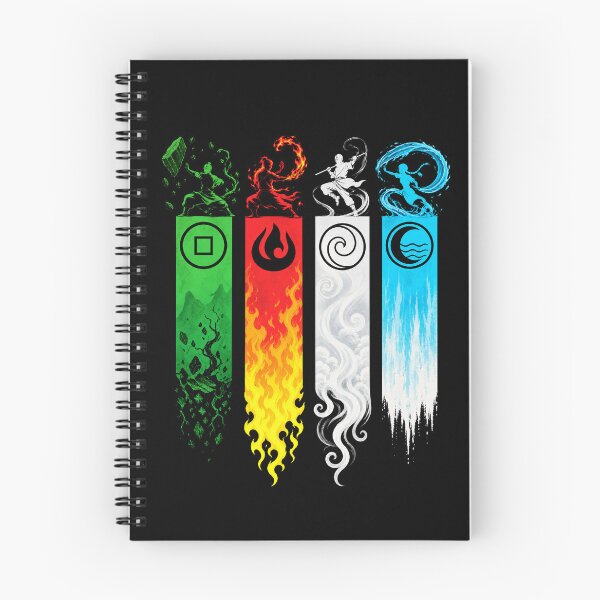 Item preview, Four Elements Master Banners Martial Arts Monk Art designed and sold by lamiarte.