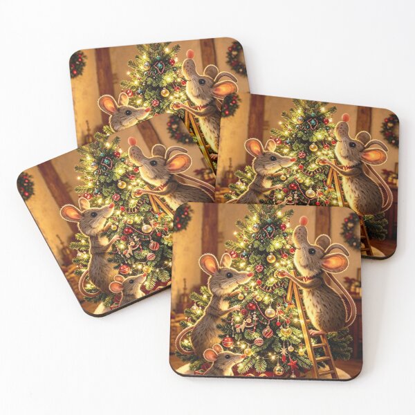 Item preview, Magical Miniature Mice Christmas Fun designed and sold by Jonsmartdesigns.