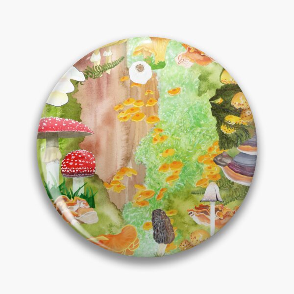 Item preview, PNW Fungi collection designed and sold by SMHPaperDesigns.
