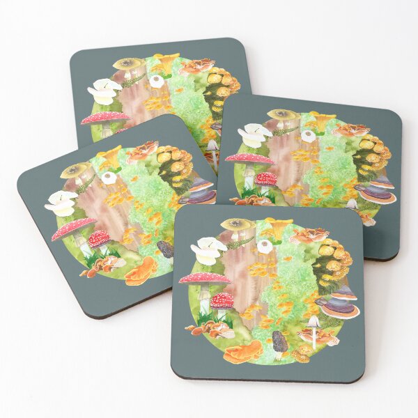 Item preview, PNW Fungi collection designed and sold by SMHPaperDesigns.
