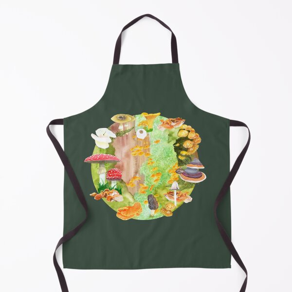 Aperçu de l'œuvre Collection de champignons du Pacifique Nord-Ouest créée et vendue par SMHPaperDesigns.