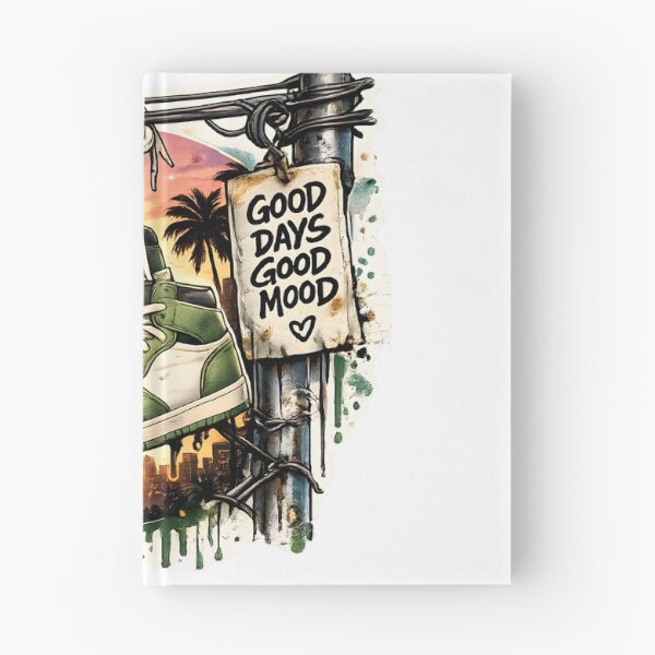 Item preview, Good Days Good Mood – Green Street Style Sneakers designed and sold by TinyWeird.