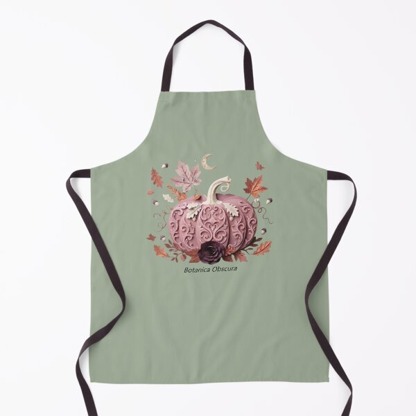 Item preview, Elegant Pastel Pink Pumpkin & Moon | Botanica Obscura Fall Art by Origins Lines designed and sold by ORIGINS LINES.
