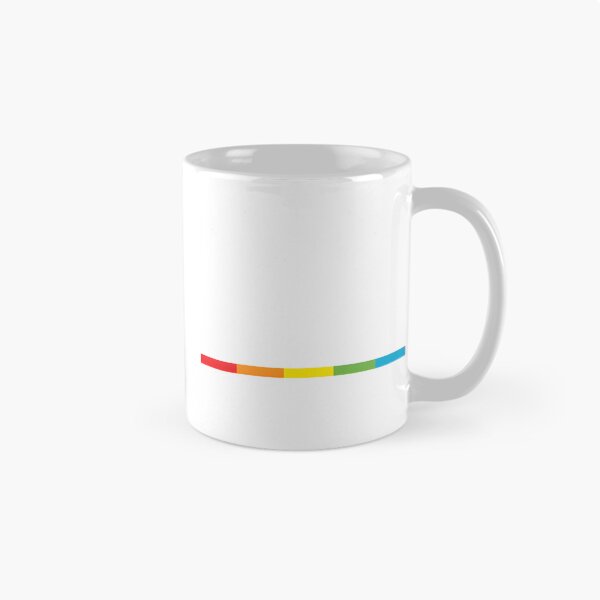 Item preview, Subtle Modern Rainbow Flag Design with Thin Lines on Black Background for Pride Celebration designed and sold by richard143.